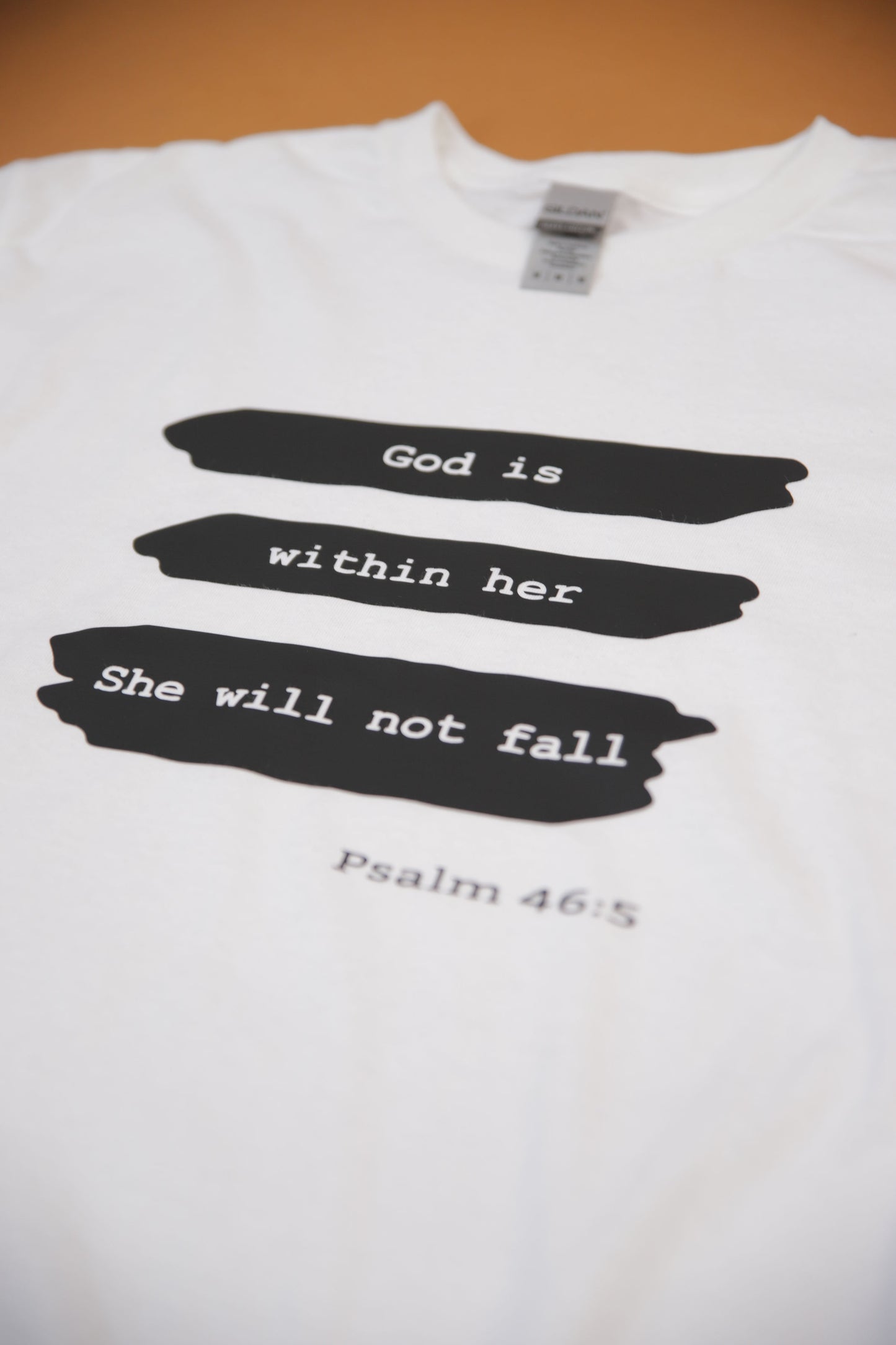 God is within her Adult tee
