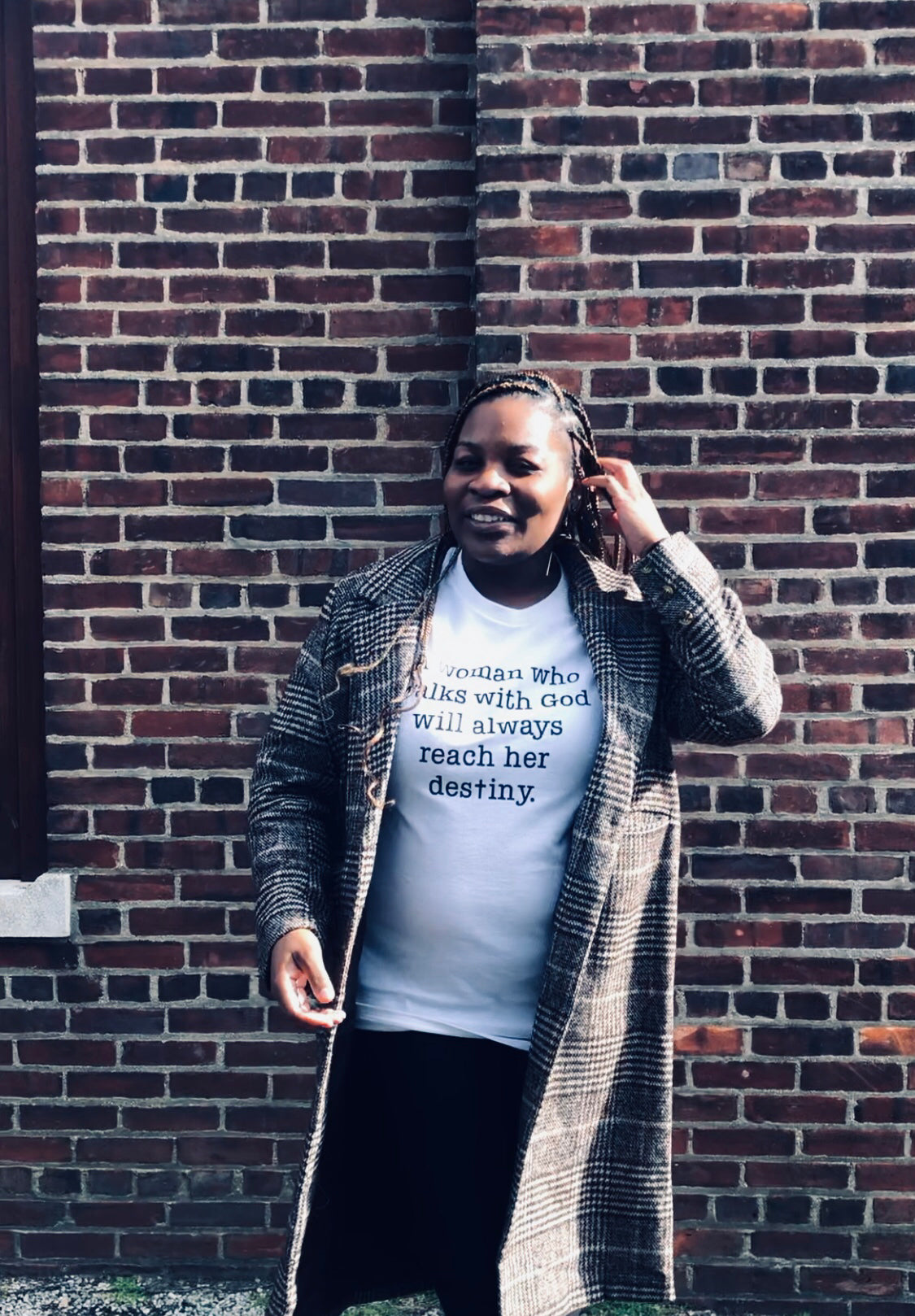 A woman who walks with God Tee