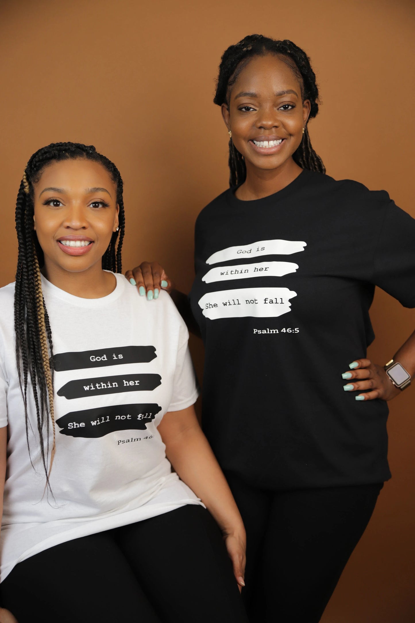 God is within her Adult tee