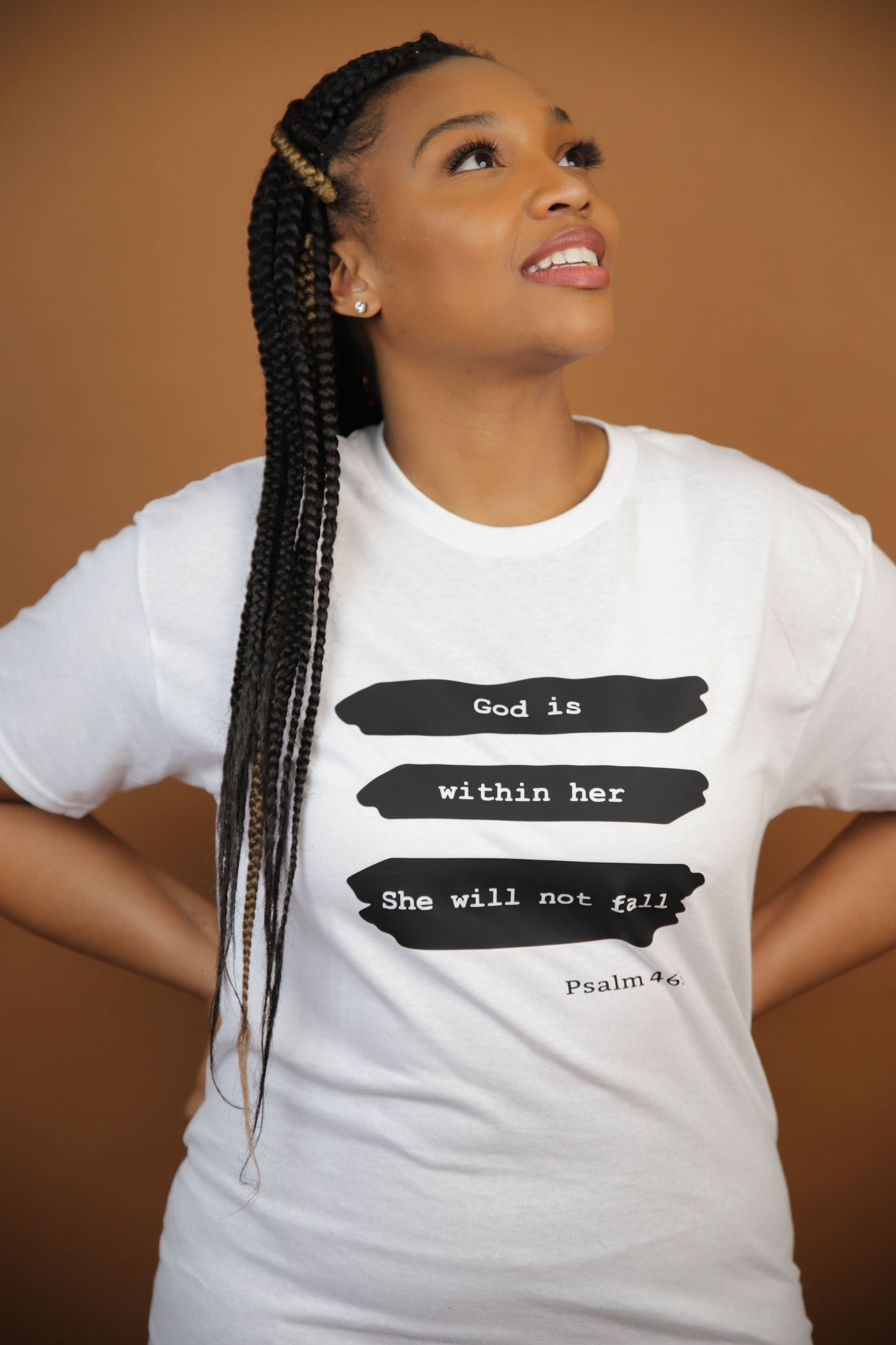 God is within her Adult tee